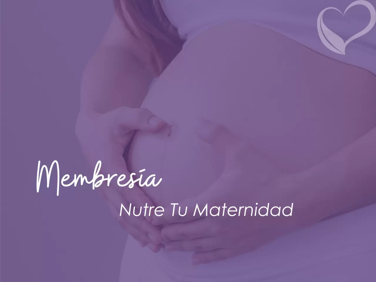 Imagen de la membresía de nutrición online 'Nutre tu Maternidad', una comunidad de apoyo para embarazo, postparto y lactancia