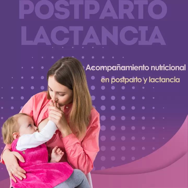 Asesoría de nutrición online para la recuperación postparto y la lactancia materna por Ana María Vilas.