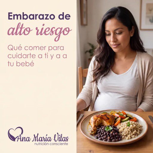 Embarazo de alto riesgo: qué comer para cuidarte a ti y a tu bebé