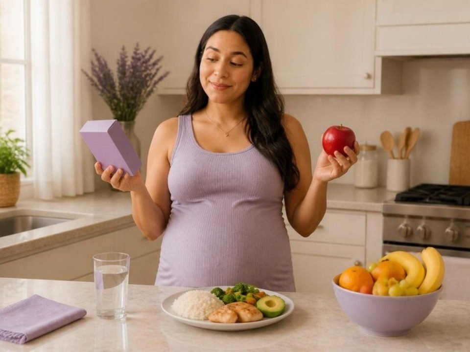 Errores de alimentación en el embarazo: imagen ilustrativa del programa de la nutrióloga Ana María Vilas