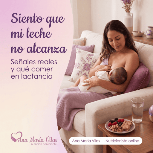 Señales reales de producción de leche y alimentación en lactancia explicadas por Ana María Vilas