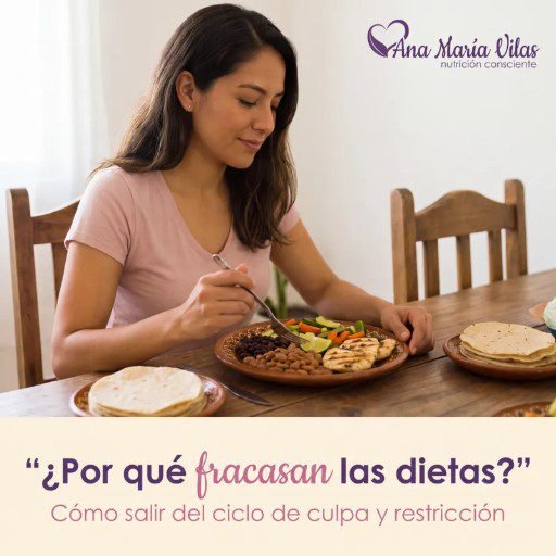 Por qué fracasan las dietas: mujer comiendo con calma y sin culpa